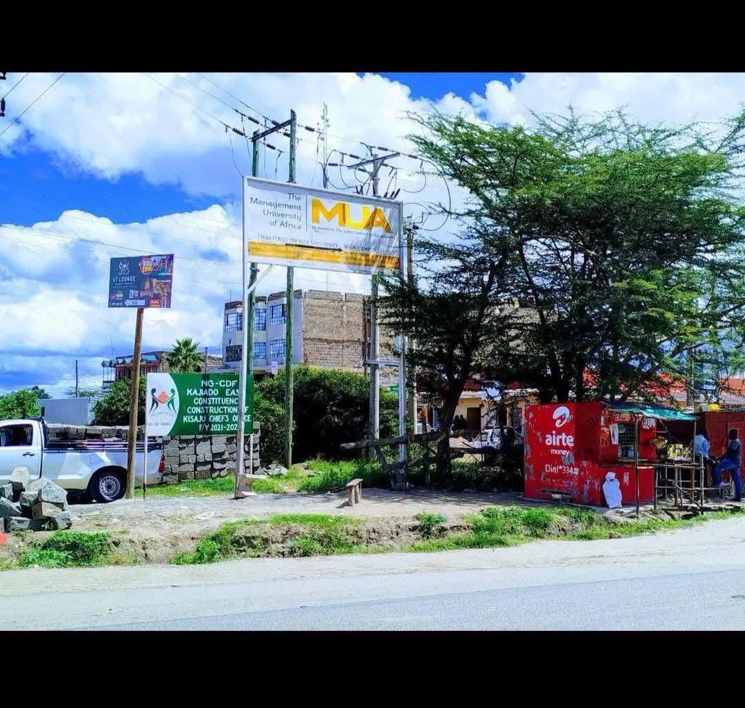 50x100 Plot in Kisaju near The Management University of Africa (MUA) main campus