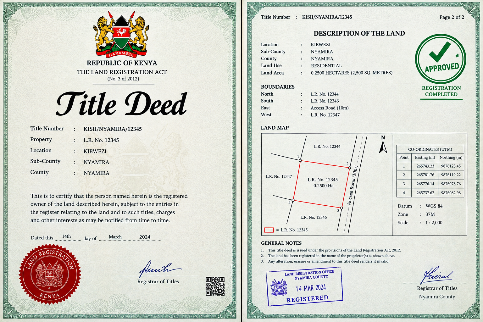 How to Verify a Land Title Deed in Kenya: Step-by-Step Due Diligence Guide